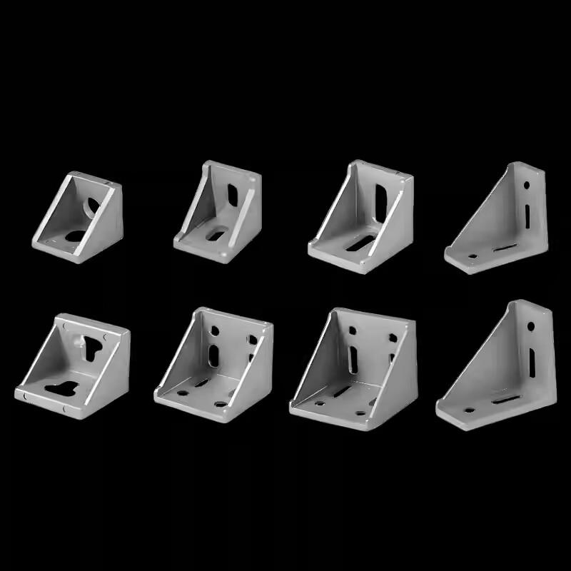 Datu 4080 Aluminum Corner Bracket with T-Nuts