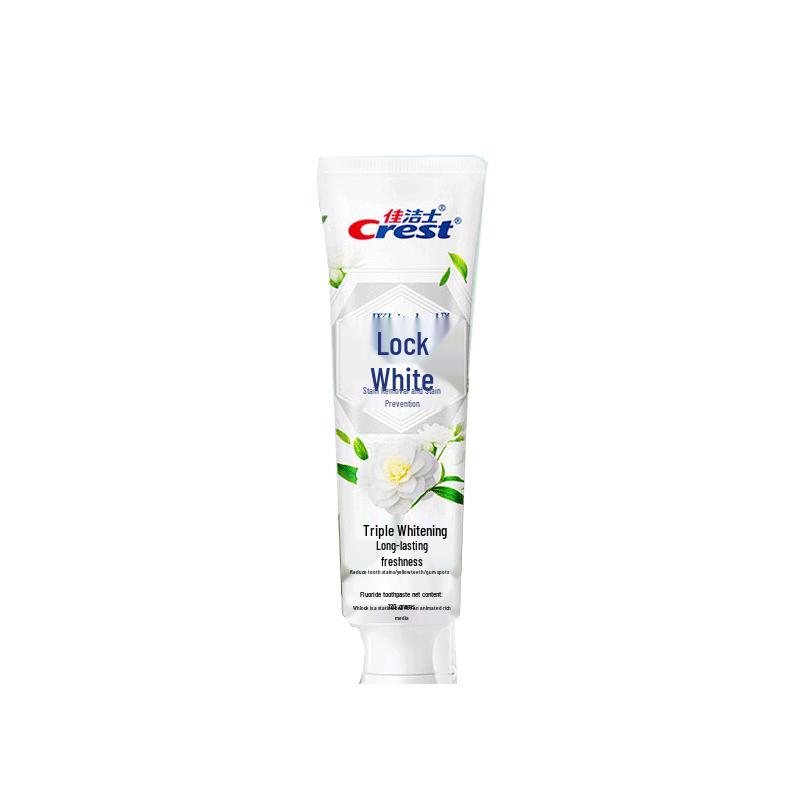 Crest Dual-Color Whitening Toothpaste with Jasmine Camellia