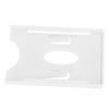 5 Pcs IC Card Holder Windshield Card Display Sleeve for Community Personnel Vehicle Management with Sticker