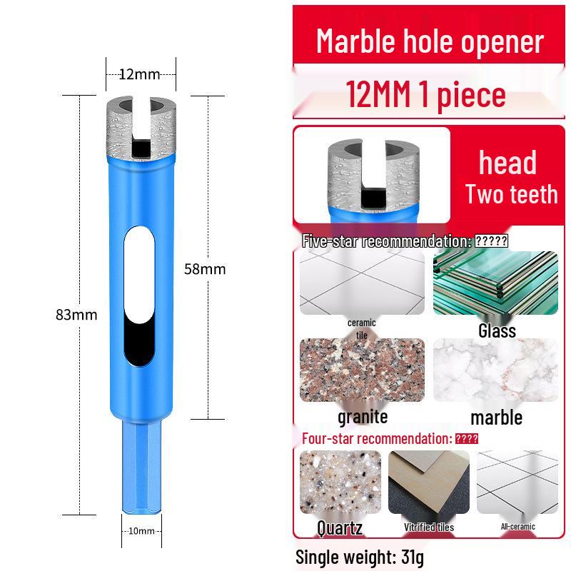 Diamant-beschichteter Lochbohrer für Marmor, Keramik, Glas und Feinsteinzeug