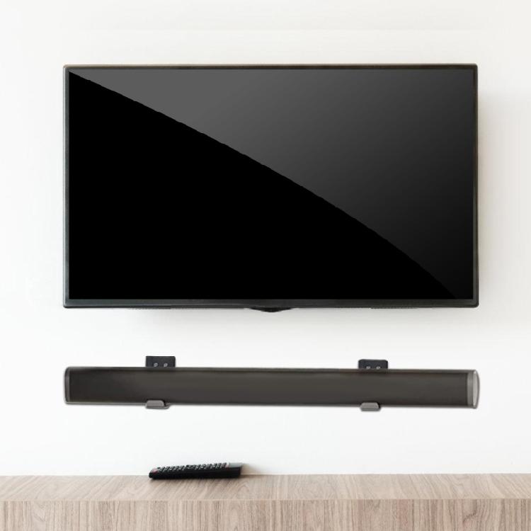 Speaker Slide Rail Heavy Duty Metal Construction Adjustable Soundbar Mount For Home Cinema