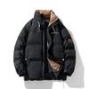 Cotton Coat Men's Jacket New Autumn and Winter Korean Style Trendy Loose Stand-up Collar Thickened Casual Couple Style Cotton Coat Cotton Coat for Men