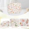 Quilted Cotton Book Bag Dustproof Book Pouch Durable Book Storage Bag  School Supplies