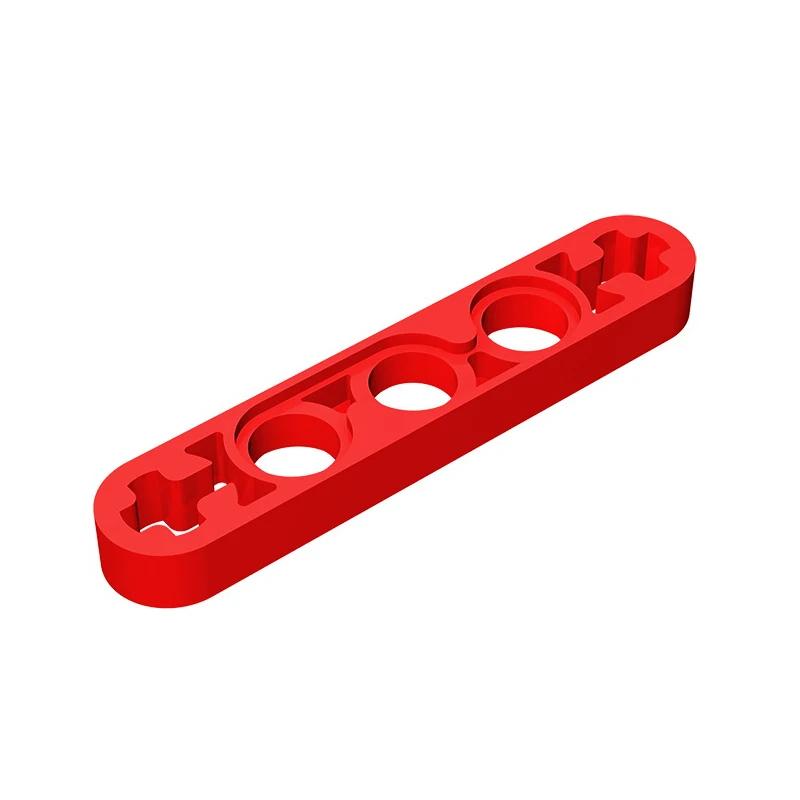 

Lot 11478 Liftarm Thin 1x5 Axle Holes Building Block Toy Compatible Educational Creative Size Gift DIY MOC 10PCS красный