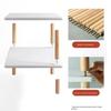 Good-1 PCS Space-Saving Shelf Tower Free Standing Entrance Without Tools To Assemble Warm White