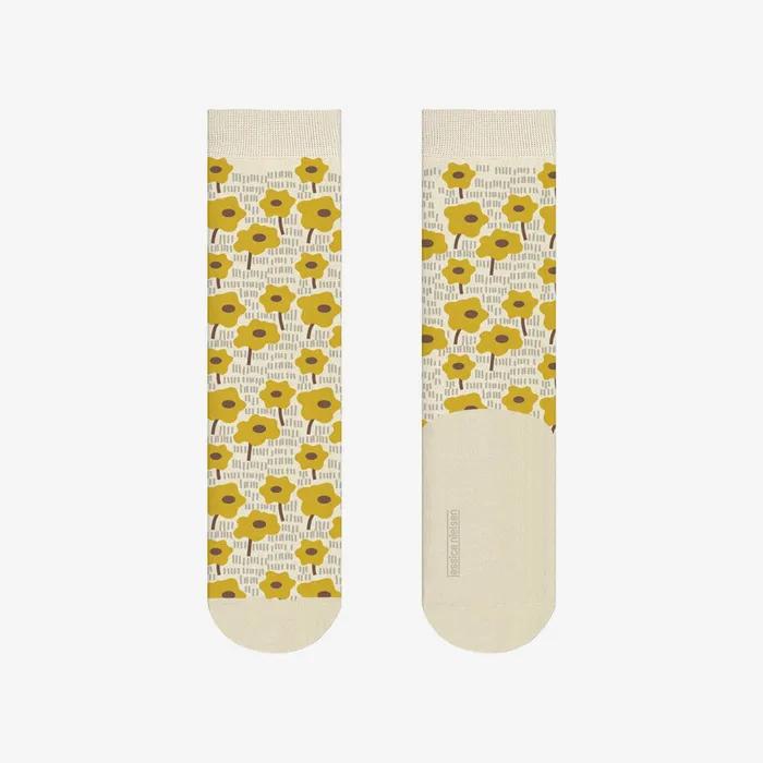 Socks Yellow Bloom / Jessica Nielsen