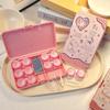 Ins Six Pack Contact Lens Box High Beauty Cute Contact Lens Storage Companion Care Box As979 With Mirror