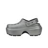 Crocs Eva Fashion Breathable Clogs Women Footwear Silver 210362-040