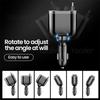 NEW 5-IN-1 100W Retractable Car Charger Mobile Phone USB PD Type C Cable for IPhone Fast Charge Cord Car Socket Adapter