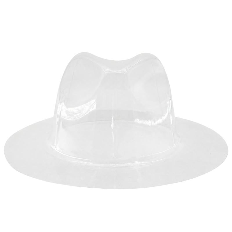 Moldeador de Sombreros con Soporte de Forma de PVC Moldeado para Almacenamiento en Armario, Empaque de Viaje y Organización de Mesa de Exhibición