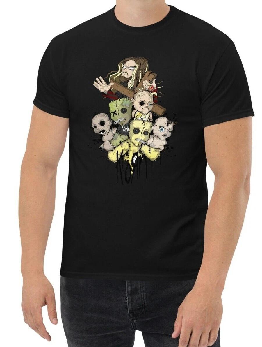 

New Korn Men s Classic T Shirt S-3XL Assorted Colors L
