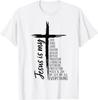 Cross Christian Christ Jesus Is My God King Lord And Savior T-Shirt