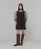 Amomento Volume Mini Dress_Black