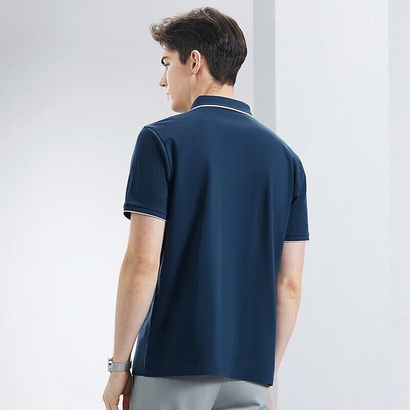 Men s Antibacterial Half-Zip Polo Shirt S