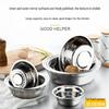 ZISIZ 304 Stainless Steel Kitchen Bowl Set