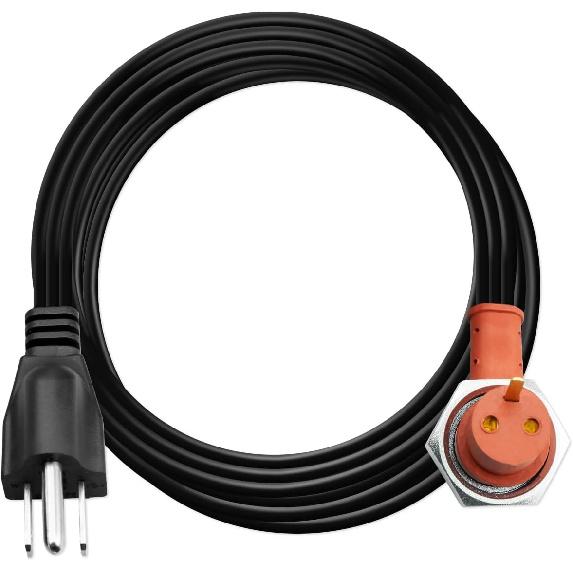 251919 Engine Block Heater Cord Fit For Dodge Ram Cumm 5.9 6.7L Diesel, For Ford 6.0 6.4 6.7 7.3 L Diesel, Heavy Duty Immersion Heater Plug, 120V