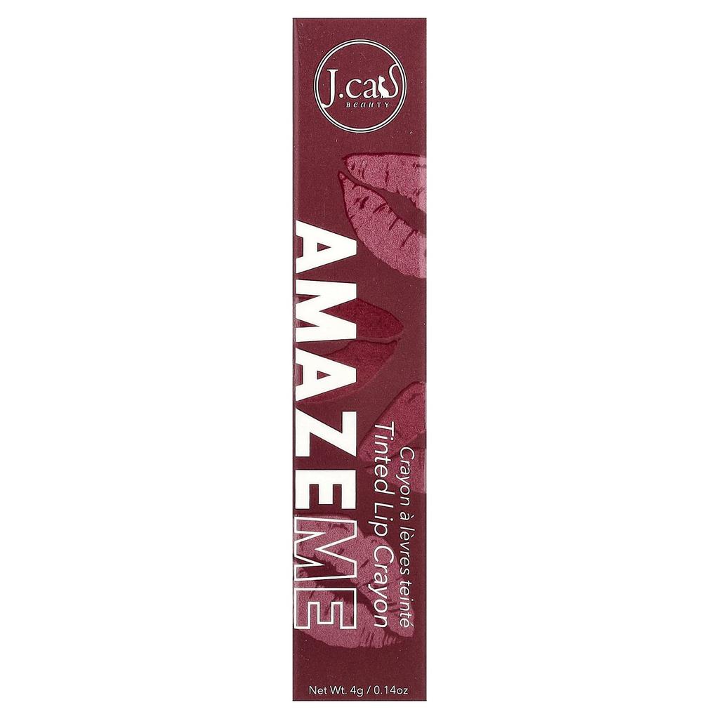 J.Cat Beauty, Amazed Me, Tinted Lip Crayon, AMC111 Simply & Magically, 4g (0.14oz)