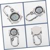 BESPORTBLE 1-Piece Outdoor Carabiner Watch for Mountaineering, Multifunctional and Practical