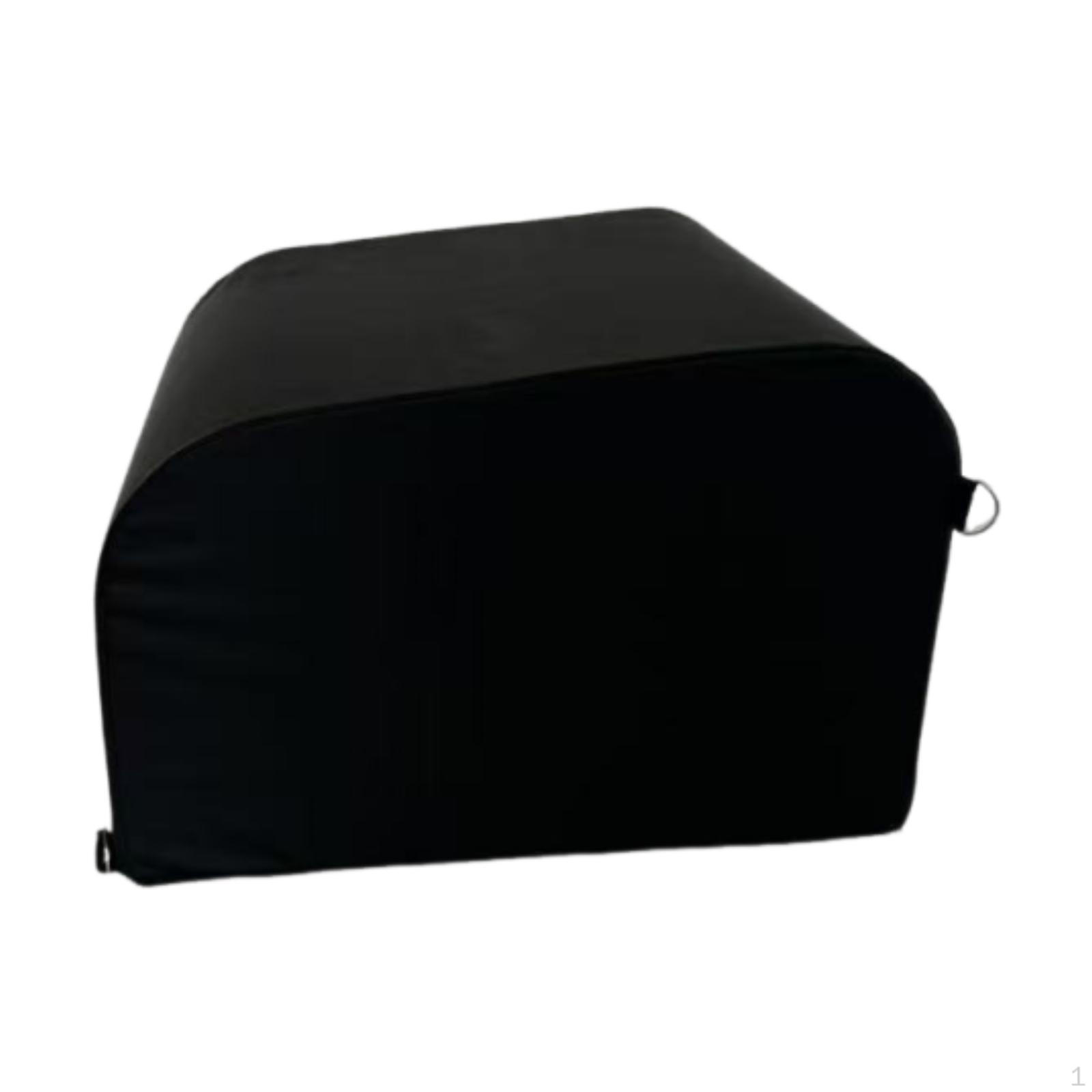 

Тренажер для бедер, Скамья для тренировок из ПУ кожи, Упражнение «Ягодичный мостик» Black