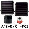 Motorcycle High Flow Air Filter For HONDA CRF1000 CRF1000L Africa Twin 2016 2017 2018 2019 Transmission Filter Oil Filter