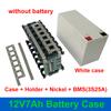 12V 7Ah Storage Box Fit 21PCS 18650 Cells 12V7Ah Battery Case 3*7 Holder 3S 25A BMS for DIY 12.8V LiFePO4 Li-ion Battery Shell