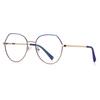 Luxury Anti Blue Light Glasses Men Women Oversized Metal Irregularity Eyeglasses Fashion Ultralight Computer Reading Glasses +2