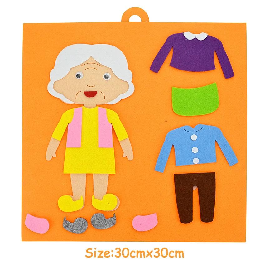 Non-Toxic Diy Emotion Change Puzzle Toys Creative Facial Expression Kids Learning Educational Toys For Children Funny Set Fun Gift