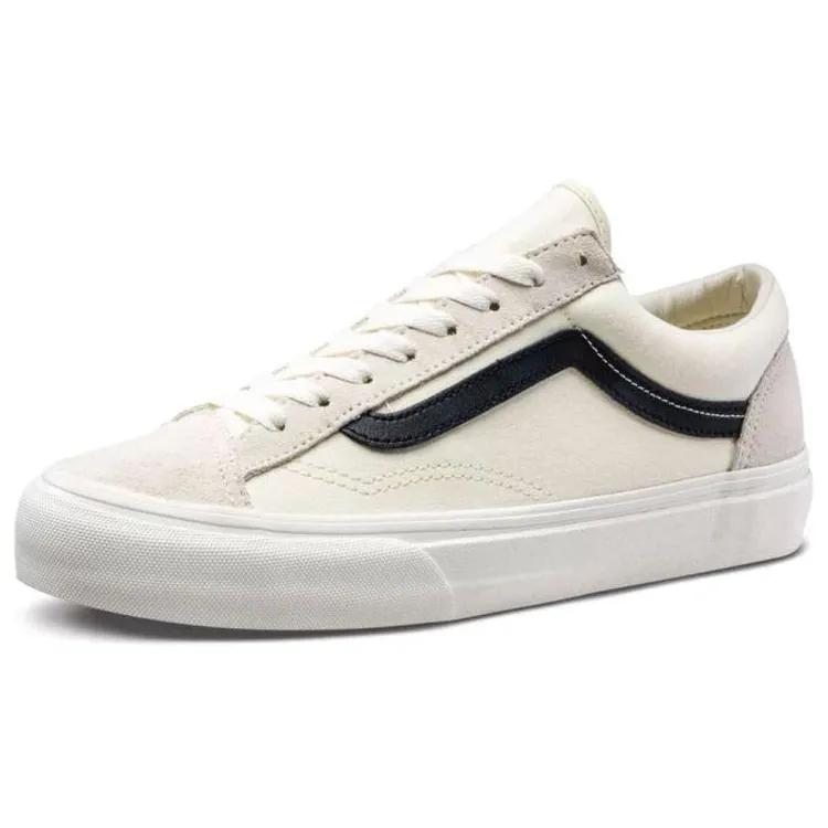 Vans Style 36 (Unisex) Marshmallow / Black Skate Shoes VN0A3DZ3QKP