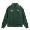 Li Ning Sports Lifestyle Series Loose Simple Printed Comfortable Casual Versatile Baseball Collar Cotton Jacket Unisex Jacket AJMV295-4