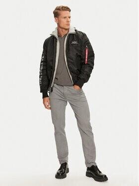 Зимняя куртка Alpha Industries MA-1 D-Tec SE (133104) (133104-198) black/grey