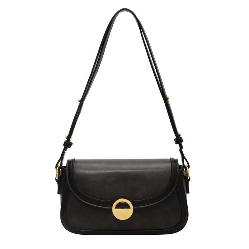 Stylish And High-end Cross-border Women s Bag 2023 Winter New Single Shoulder Bag чёрный
