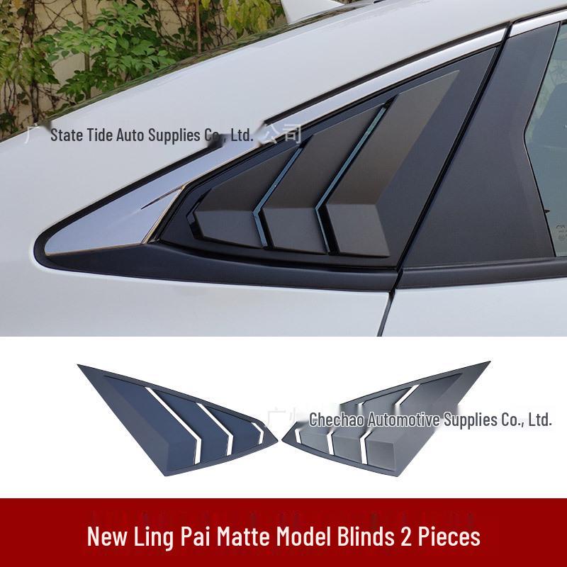 

Honda Lingpai 13-25 Carbon Fiber Triangular Window Louvers - Modified Exterior Decorative Part
