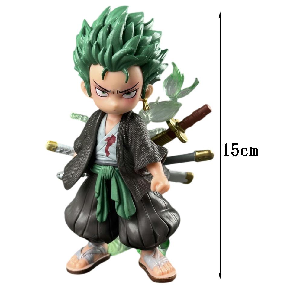 Roronoa Zoro Action Figure PVC Anime Figurine Model Collection Ornamen Toy Birthday Gifts