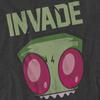 Invader Zim Unisex Adult Invade T-Shirt