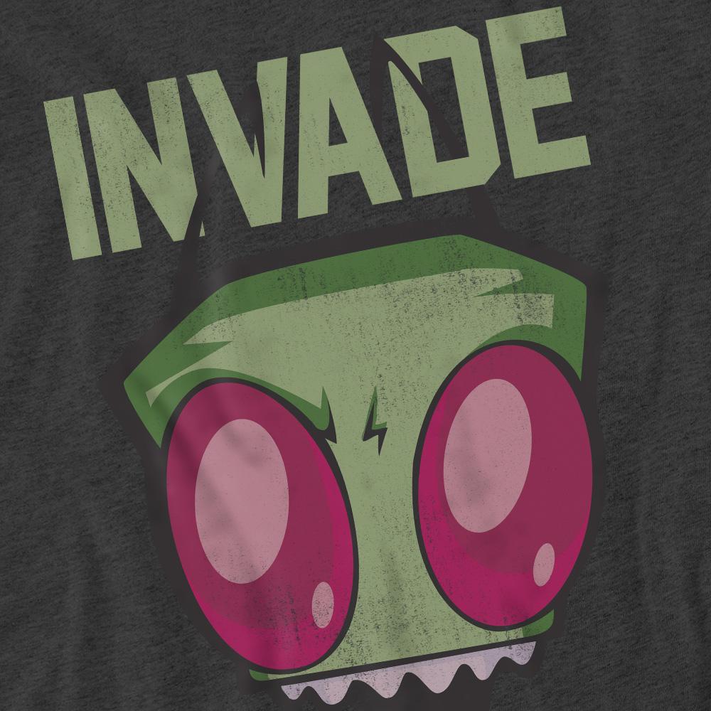 Invader Zim Unisex Adult Invade T-Shirt