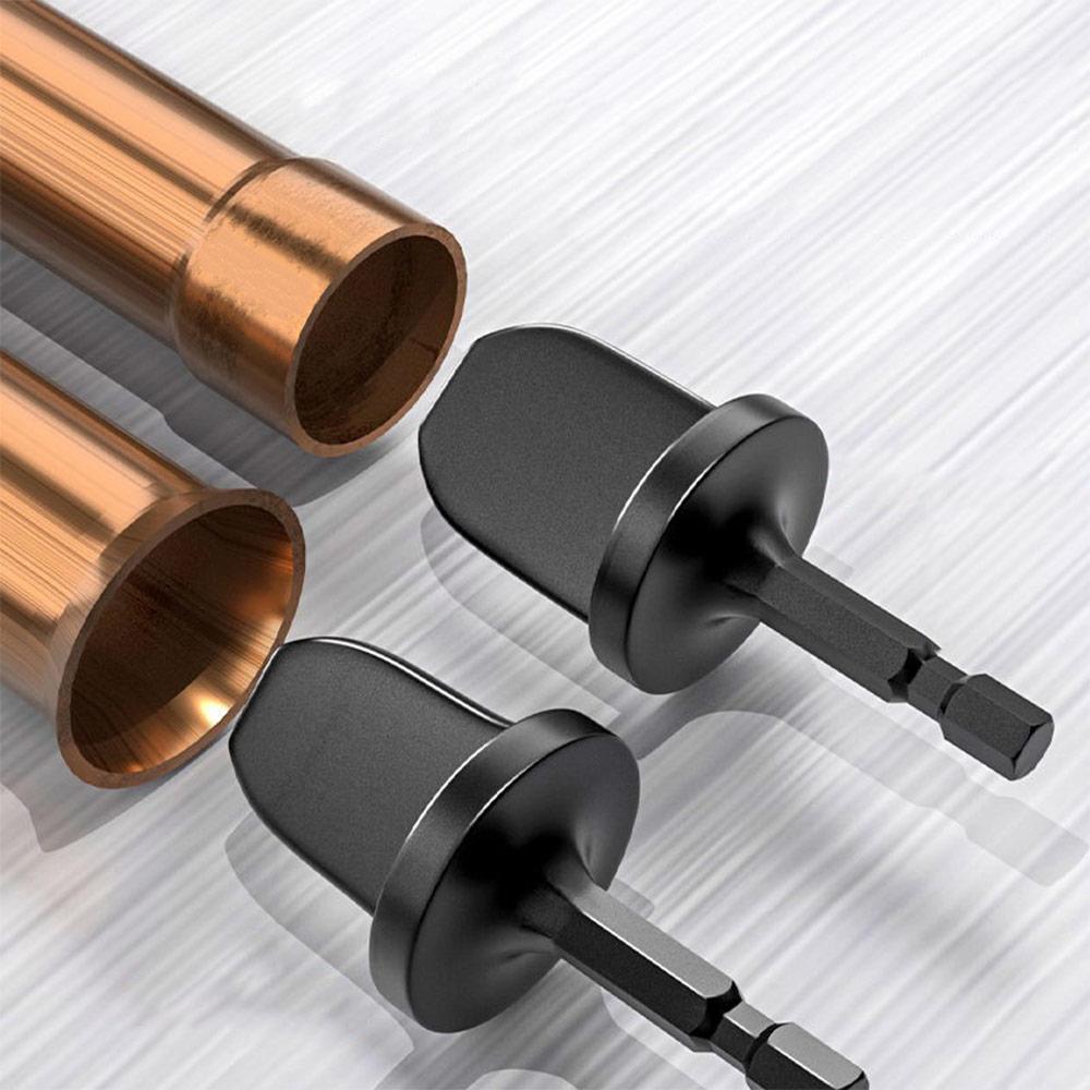 Copper pipe expansion drill bit set 1/4 inch air conditioner refrigerator copper pipe special installation tool pipe expander