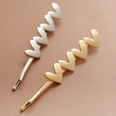 J.Lauren Metal Heart Bobby Hair Pin H01192