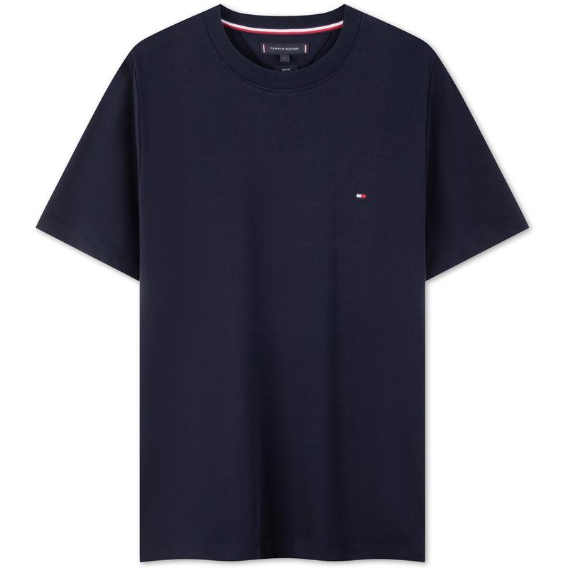 Tommy Hilfiger T-Shirts Men's Crew Neck Moderate Straight Fit MW0MW34899