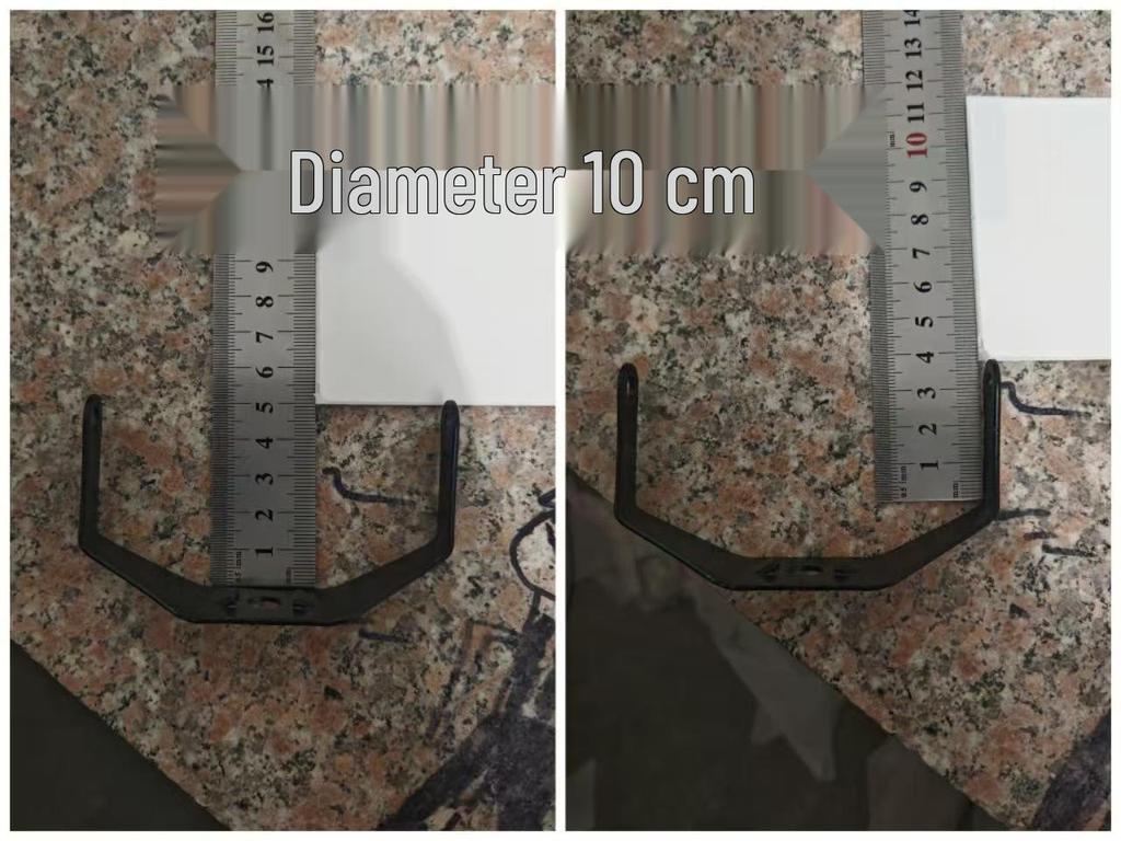 High-Strength Stamped Spotlight Bracket - 3.5 To 10 Cm Diameter