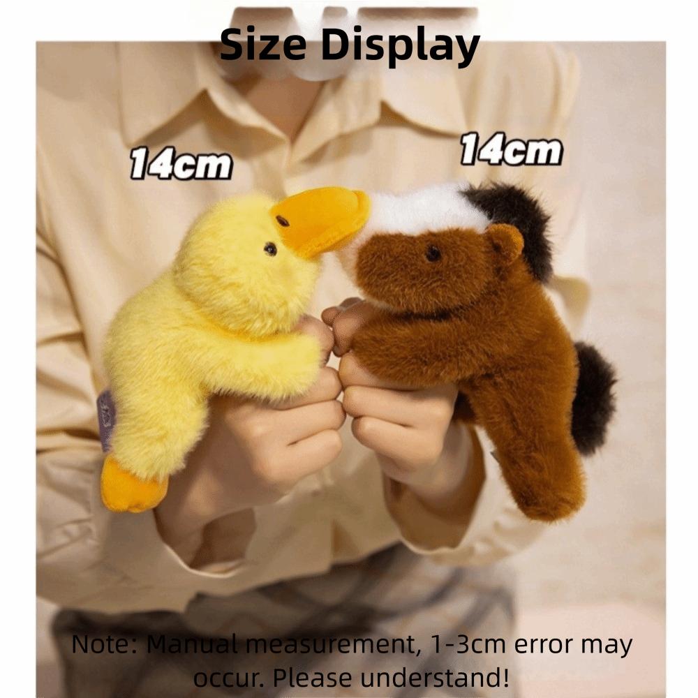 14cm Plush Toy Fridge Magnet Simulation Plush Toys Lovely Stuffed Animals  Birthday Gift