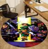 The Legend of Zelda Pattern Round Rug, Indoor/Outdoor Mat, for Picnic, Gameroom, Bedroom, Office, Living Room, Home Decor Carpet, Birthday Gift