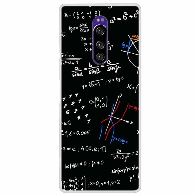 Funda de Silicona Suave para Sony Xperia 1 Funda Moda Transparente Fundas de Teléfono Tigre para Sony Xperia1 XZ4 SO-03L SOV40 J8110 Coque Parachoques