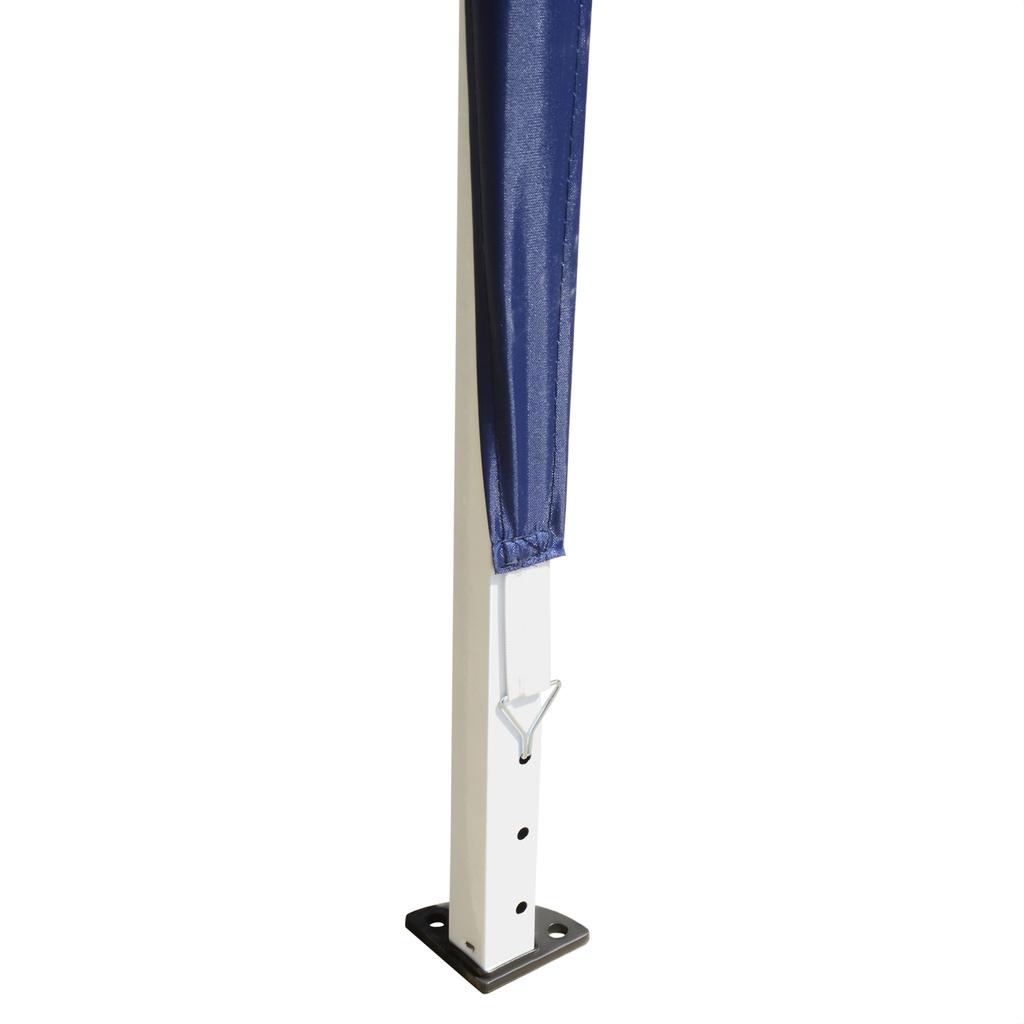 3 X 3M Garden Pop Up Gazebo Height Adjustable Marquee Party Tent Wedding Canopy with Carrying Bag, Blue