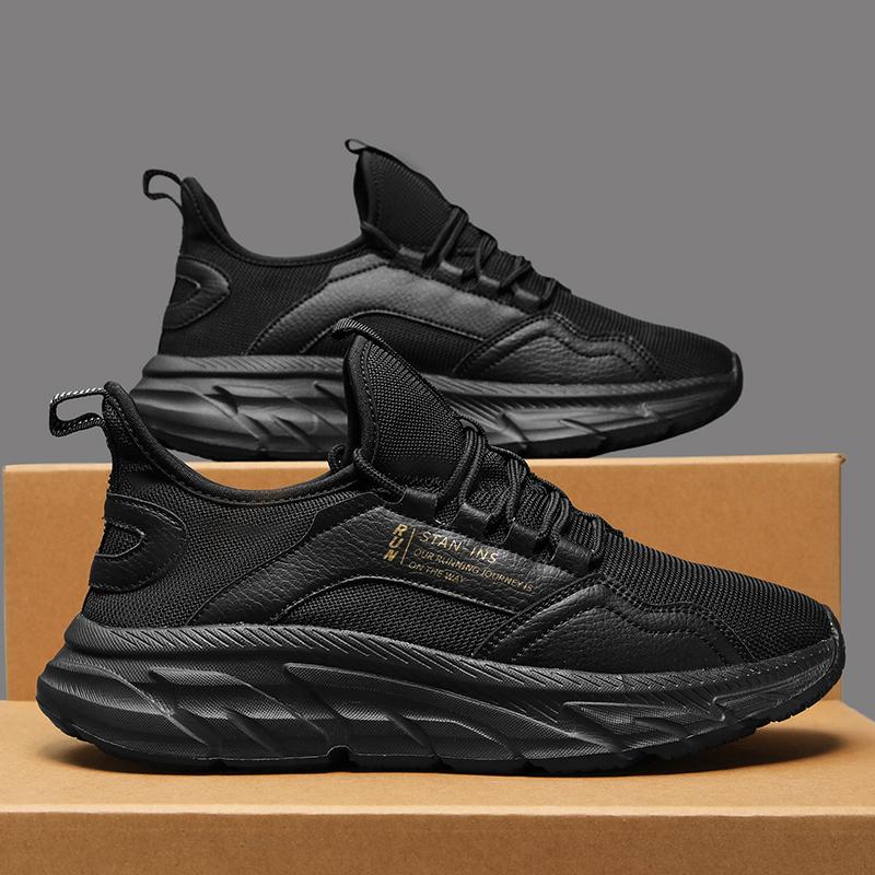 Fashion Men New Comprehensive Training Running Shoes Comfy Cushioned Lightweight High-resilience Shoes Sneakers Mens Trainers