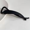 Korean Style Frosted Large Banana Hair Claw Clip for Elegant Updos