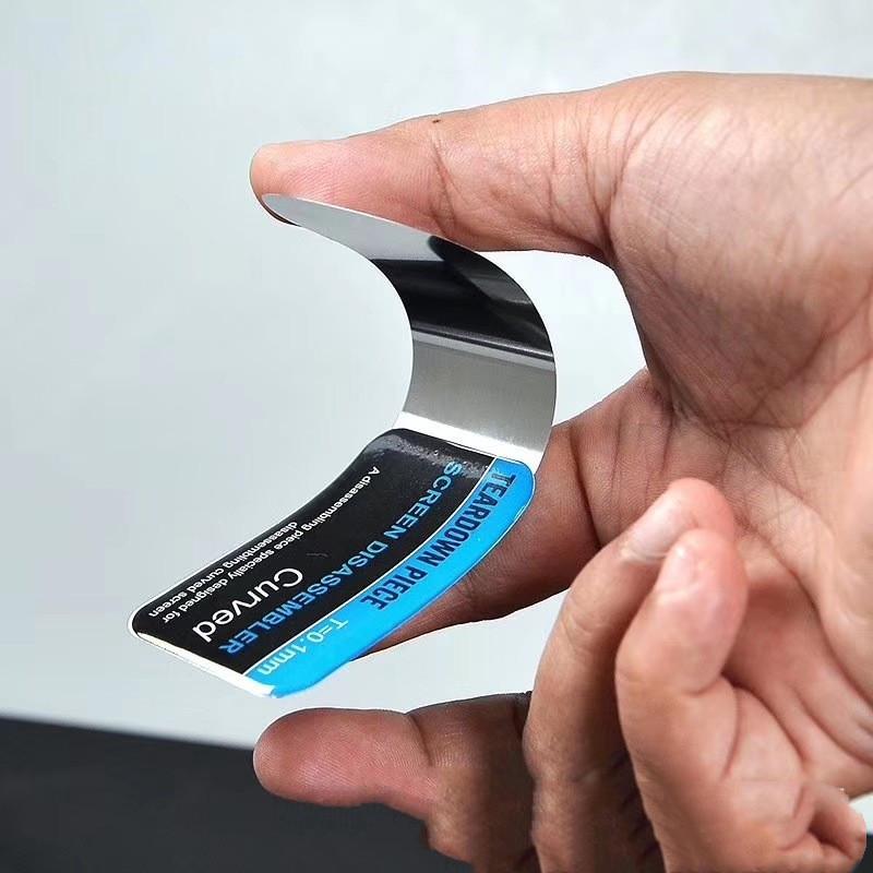 Ferramenta de Abertura de Aço Inoxidável 0,1mm para Desmontagem de Celulares e Tablets