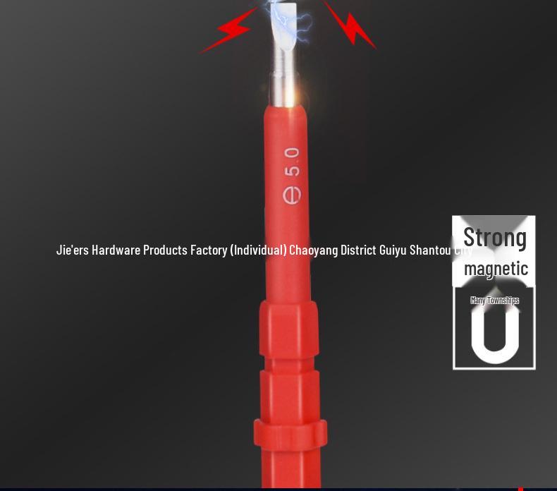 29-in-1 Insulated Electrician's Screwdriver Set – Phillips & Flathead Household Repair Tools