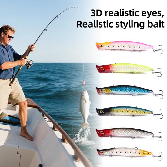 Fishing Bait Artificial Lure with Sharp Hook Realistic Looking 3D Eyes Vibrant Color Mini Size Easy To Carry Bionic Bait Hard Lure