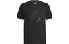 X SEEBIN Collaboration SS23 T Shirts Men's Black Crew Neck Moderate Straight Fit IA8155