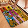 Scoobydoo Mystery Inc Gang Adventure Indoor Rug Nonslip Easyclean Carpet For Living Room Bedroom Hallway Home Decor Birthday Gift
